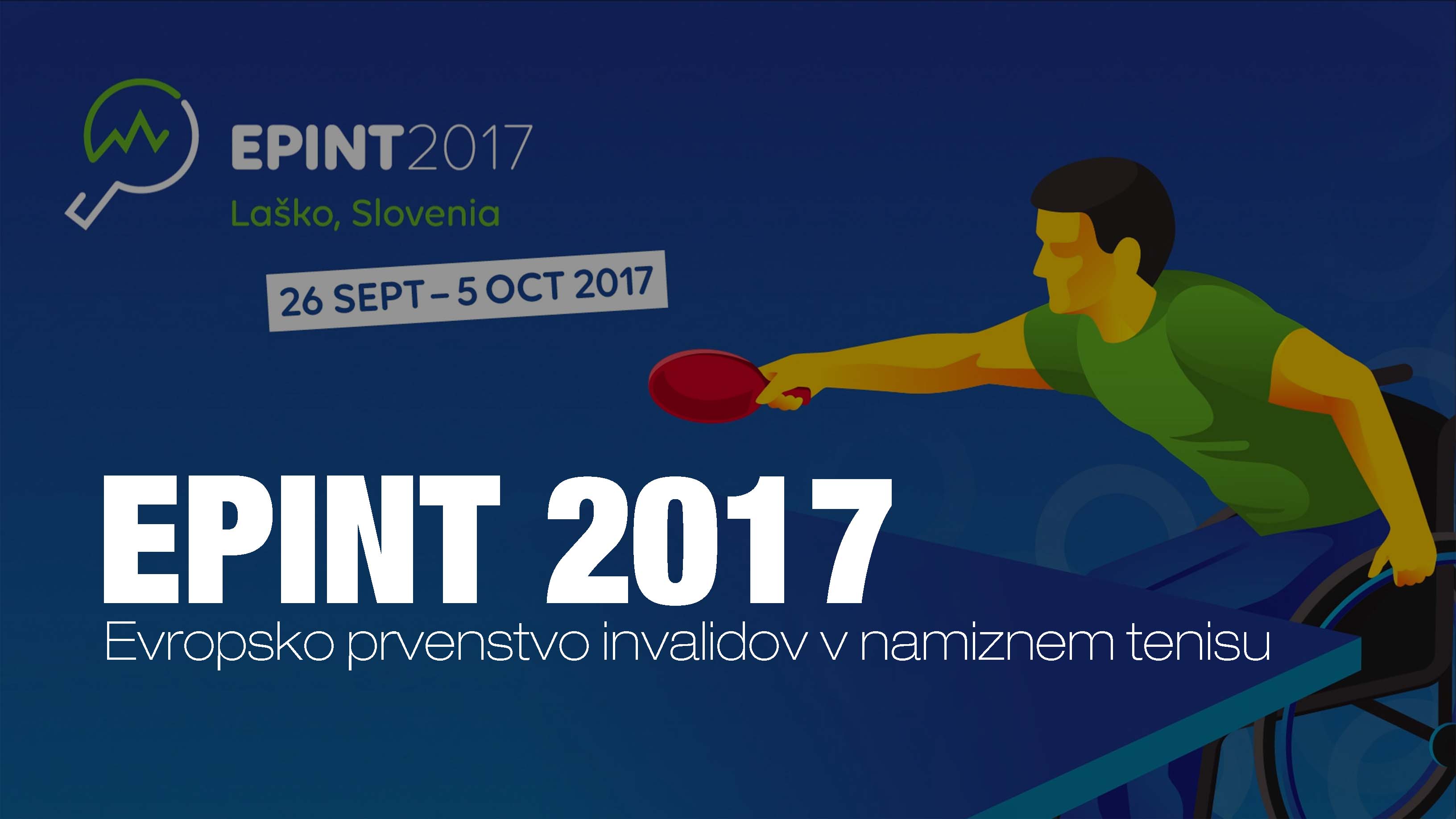 EPINT 2017 – Evropsko prvenstvo invalidov v namiznem tenisu