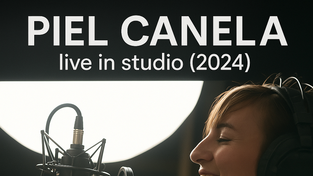 PIEL CANELA live in studio (2024)